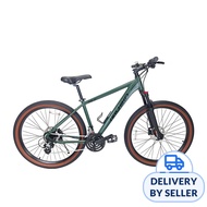 Hachiko Hydraulic Hybrid Bike - 27.5" Green (Europe Export)