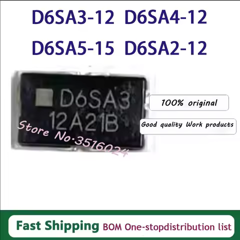 5PCS/LOT D6SA2-12 D6SA3-12 D6SA4-12 D6SA5-15 D6SA3 D6SA2 D6SA4 D6SA5