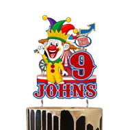 CLOWN BADUT CAKE TOPPER