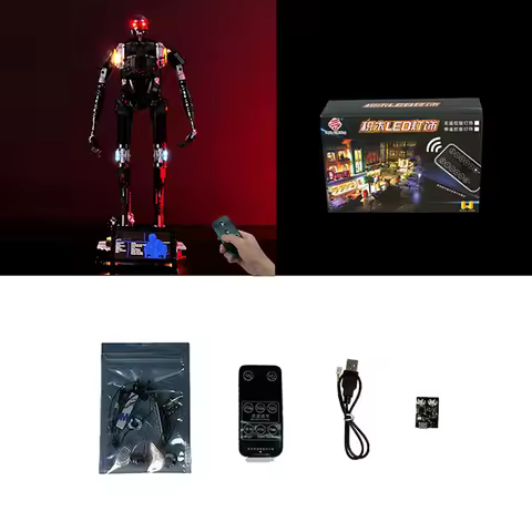 LED Light Kit For LEGO K-2SO Security Droid 75434 Lamp Toys Christmas Gift (Not Include Building Blo