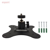 ESPOIR Mounted Projector Bracket, Universal with 1/4 inch Screw Ceiling Wall Projector, 360° Rotatio