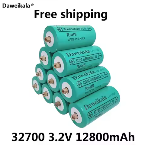 100% brand new 32700 12800mAh 3.2V lifepo4 rechargeable battery Professional lithium iron phosphate