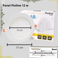 Pioline 12W Round Slim LED Downlight 12Watt 12 Watt LED Panel Downlight Round 6 Inch INBOW