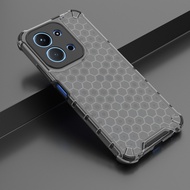 For Xiaomi POCO C85 Case Hard Silicone Honeycomb Clear Shockproof Back Cover For Xiaomi POCOC85 Phon