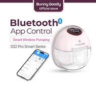 Bunny Goody S32 Pro Bluetooth Wearable Breast Pump | Smart App Control Hands-Free Wireless Quiet
