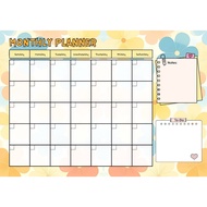 Monthly planner - 40 sheets A4 size