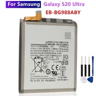 แบตs20 ultra แบตเตอรี่ แท้ Samsung Galaxy S20 Ultra S20Ultra S20U battery แบต EB-BG988ABY 5000mAh รั