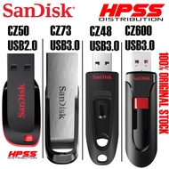 ▲❄SANDISK Cruzer Blade CZ50/CZ48/CZ600/CZ73 16GB/32GB/64GB/128GB Flash Drive/Pendrive. LIKE KINGSTON