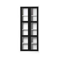 [จัดส่งพร้อมติดตั้งฟรี] KIOSK ตู้สูง MAXBOOK 2 บานเปิดกระจก ลึก 40 ซม.