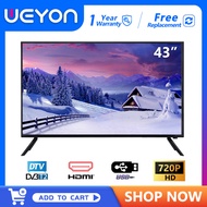 WEYON LED Digital TV HD แอลอีดี ดิจิตอลทีวี ขนาด 43 นิ้ว  ไม่ต้องใช้กล่องดิจิตอล (รับประกัน 1 ปี)