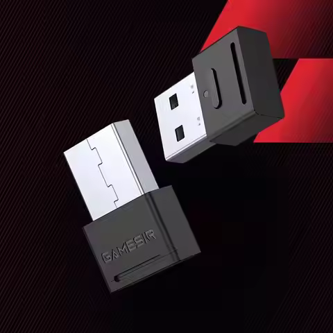 For GameSir G8 Plus Connect To PC 2.4G Receiver 2.4G Wireless Technology High Efficiency For GameSir