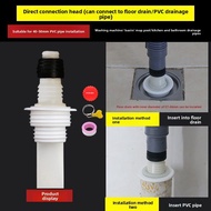 Anti-odor Anti-overflow Drain Hose Connector 40mm to 50mm