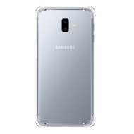 ล้าง TPU Soft โทรศัพท์ Case สำหรับ Samsung Galaxy J6 PLUS/J6 + /J6 นายกรัฐมนตรีสี่มุมถุงลมนิรภัยปกปลอก