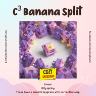 [cozy.keyboard] C³Equalz Banana Split switch พร้อมส่งจากไทย