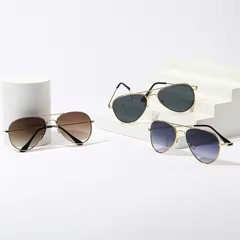Advanced Adult Metal Aviator Sunglasses MEN'S Colorful Trend Toad Sunglasses