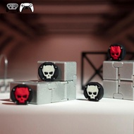 4 cái Silicone hộp sọ Thanh nhớ Thumb nắp chụp giữ cần điều khiển bìa cho ps5 & ps5 Slim PS4 PS3 XBO