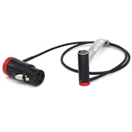 Microphone Audio Cable for Canon C70 Blackmagic BMPCC 4K 6K Pro BMCC 6K Camera, Mini XLR TA3M to XLR