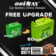 AMARON FLO NS60 | 55B24R/RS | 60B24R 60B24RS (MF) - Car Battery - Saga BLM Iriz Avanza Vios Persona