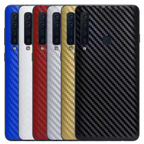 3D Carbon Fiber Skin Wrap Skin Phone Back Sticker For SAMSUNG Galaxy A55 A53 A73 A10 A20 A30 A50 A60