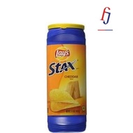 Lays Stax Cheddar Flavored Potato Crisps 155g