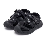FILA KIDS 運動涼鞋 包頭涼鞋 戶外健走涼鞋 休閒涼鞋 -黑 (3-S404Z-000)
