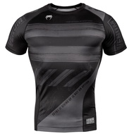 Venum Amrap Compression T-shirt - Short - Black/Gray