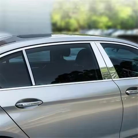 WELKINRY For BMW 5 Series F10 F18 6th Gen 2011-2017 Car Body Door Window Central Middle B C Pillar C