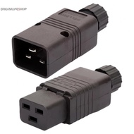 IEC320-C19 Plug Compact Size Electrical Safety 16A Electrical Connector