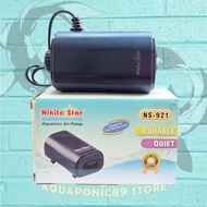 Aerator 2 Lubang Murah Nikita Star NS 921 Silent Tidak Berisik Pompa Sirkulasi Oksigen Aquarium Mini