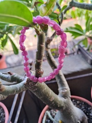 Miss feng天然石-粉碧璽隨型手鍊手鐲