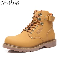 Women's Short Boots 2021 Winter New Snow Boots Ladies Flat-heel Martin Boots Stand Winter Plush Boots Cotton Shoes Large Size 44