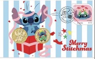 Disney Stitch Christmas Coin 澳洲郵局珍藏金幣 代購