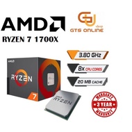 AMD RYZEN 7 1700X 3.8GHZ SOCKET AM4 PROCESSOR (YD170XBCAEWOF) FANLESS