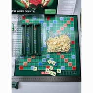 Hot sale Large Cross-Border English Spelling Tabletop Game SCRABBLE Word Letter Spelling Learn Word 