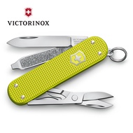 VICTORINOX 瑞士維氏 5用2022年ALOX限量金屬殼瑞士刀(58mm)-電光黃