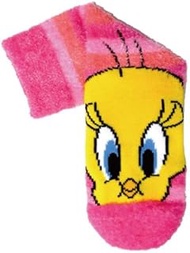 Looney Tunes WBLT188J Tweety Plush Socks, Approx. 5.1-7.1 inches (13-18 cm)