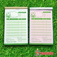 NOTA OLSHOP 2 PLY / NOTA OLSHOP MURAH 1/4 FOLIO MOTIF KEROPI