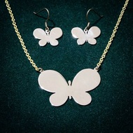 Butterfly Set Necklace+Earring