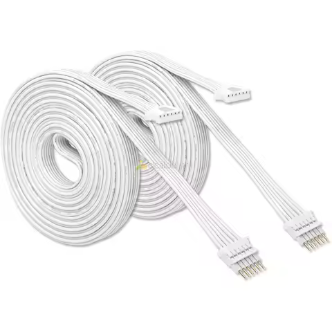 30CM 1M 2M 3M 5M 6Pin Extension Cable For Philips Hue Lightstrip Plus V4 White Micro 6-PIN LED Conne