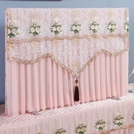 TV Cover LCD Lace Cover Towel Re-On No Need to Pick Up Anti-dust Cover Inch 18482cm 65 TV Covers