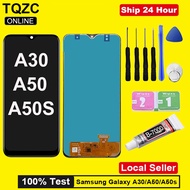TQZC Original LCD For Samsung Galaxy A30/A50/A50s Incell LCD Display Touch Screen Digitizer Assembly Replacement