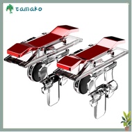 TAMAKO Mobile Game Trigger, L1 R1 Trigger Gamepad Mobile Phone PUBG Game Controller, Portable  Aim K