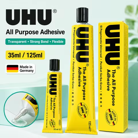 Original UHU All Purpose Adhesive Fast Drying Permanent Glue for Model Craft DIY Paper Wood Plastic