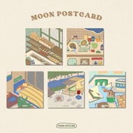 Postcard Shop [Moon] Size 9.3*9.3cm