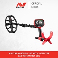 MINELAB VANQUISH 340 METAL DETECTOR DAN WATERPROOF - Sure Storage