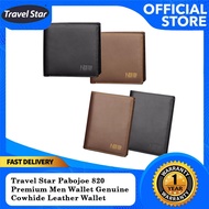 Travel Star Pabojoe 820 Premium Men Wallet Genuine Cowhide Leather Wallet