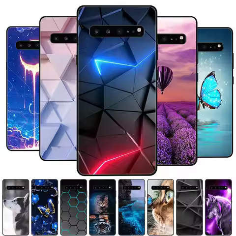 For Samsung S10 5G Case Silicon Back Cover Phone Case For Samsung Galaxy S10 5G G977N Cases for Gala