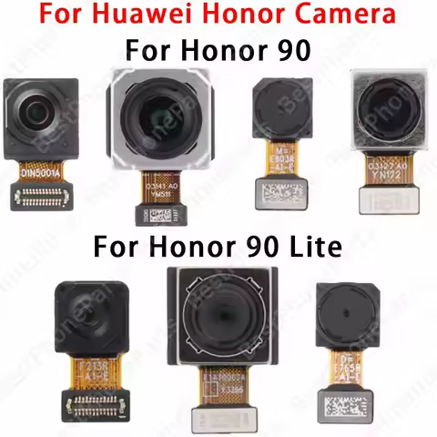 Front and Rear Back Camera For Huawei Honor 90 Lite CRT-NX1 Honor90 REA-NX9 Camera Module Backside V