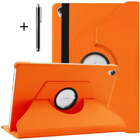 Magnet for Huawei MediaPad M6 10.8 2019 SCM-AL09/W09 Tablet Case 360 Rotating Bracket Flip Stand PU 