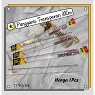30CM TRANSPARENT Clear RULER ZRM RULER/ Mica RULER/ TRANSPARENT PLASTIC RULER TPR6314/